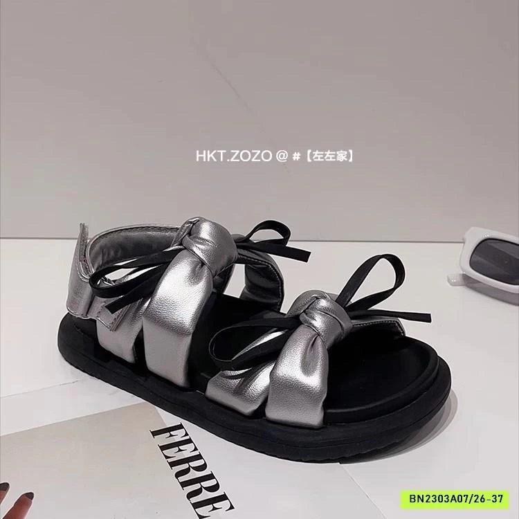 SANDAL QUAI ĐÍNH NƠ BG