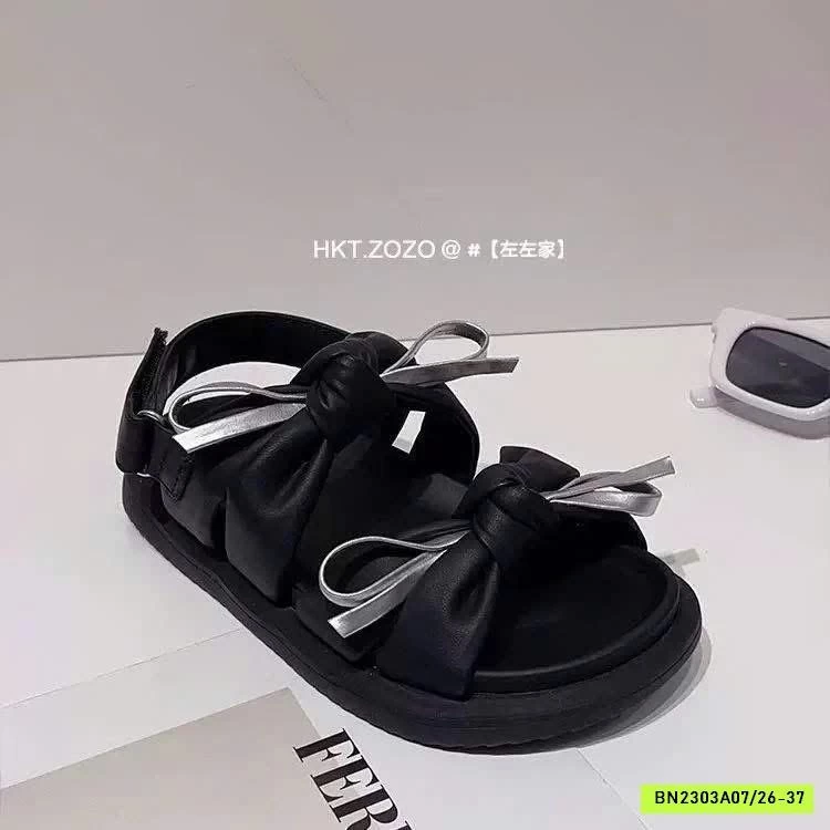 SANDAL QUAI ĐÍNH NƠ BG
