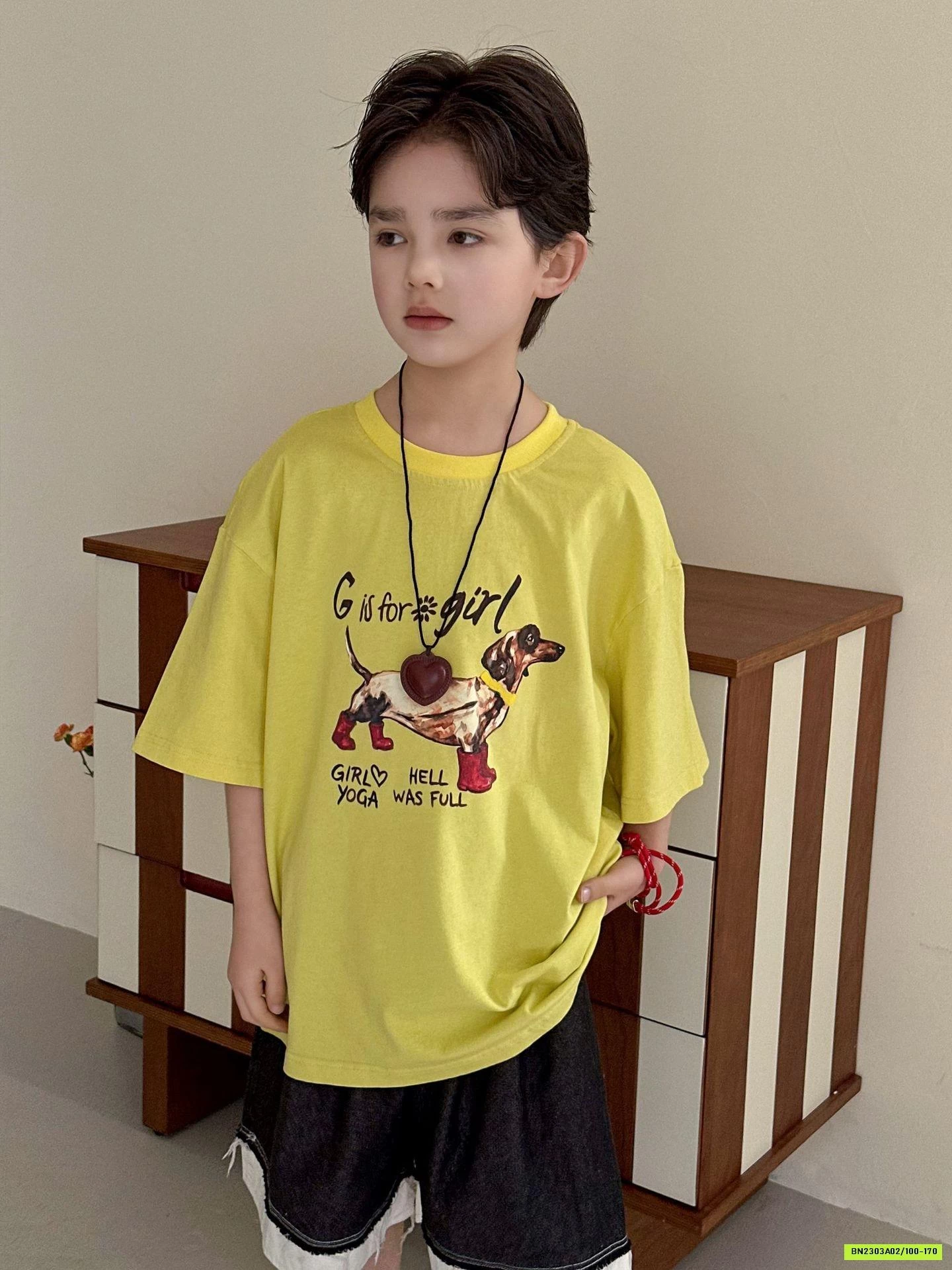 ÁO VÀNG IN NGỰA HANYA