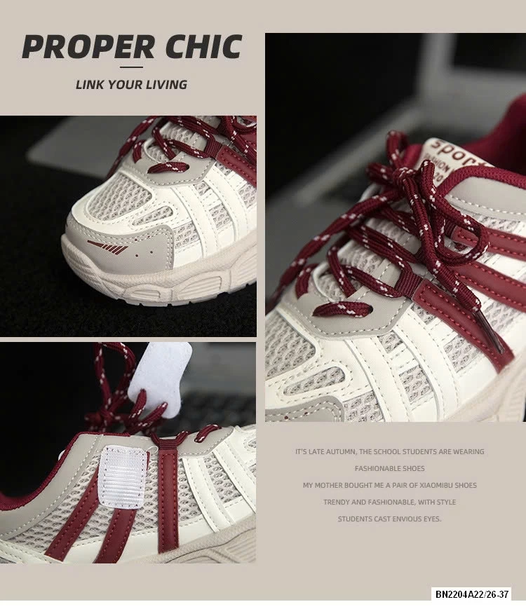 GIÀY THỂ THAO ĐẾ SÓNG