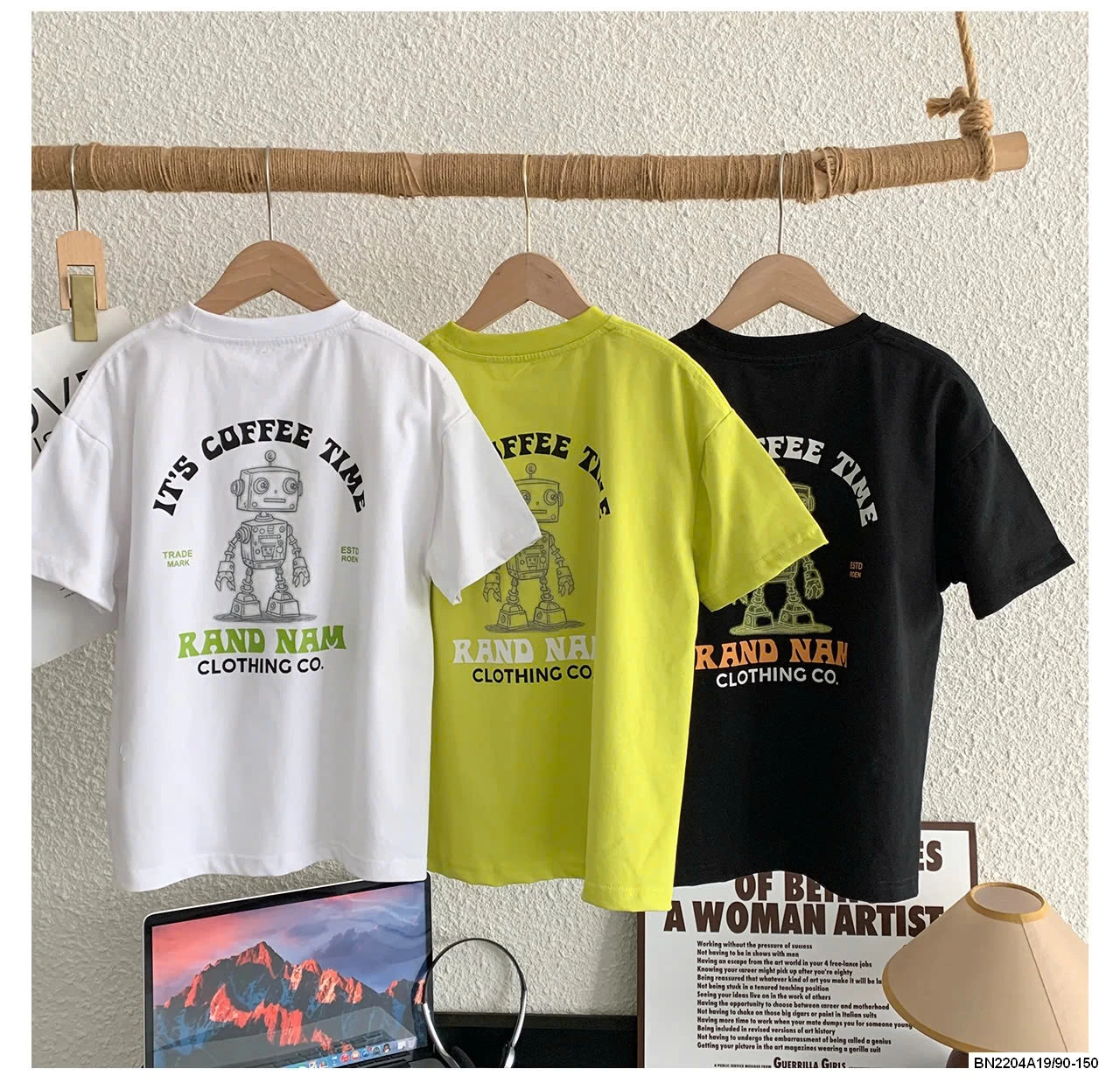 ÁO THUN ROBOT PHẢN QUANG AOAOKIDS