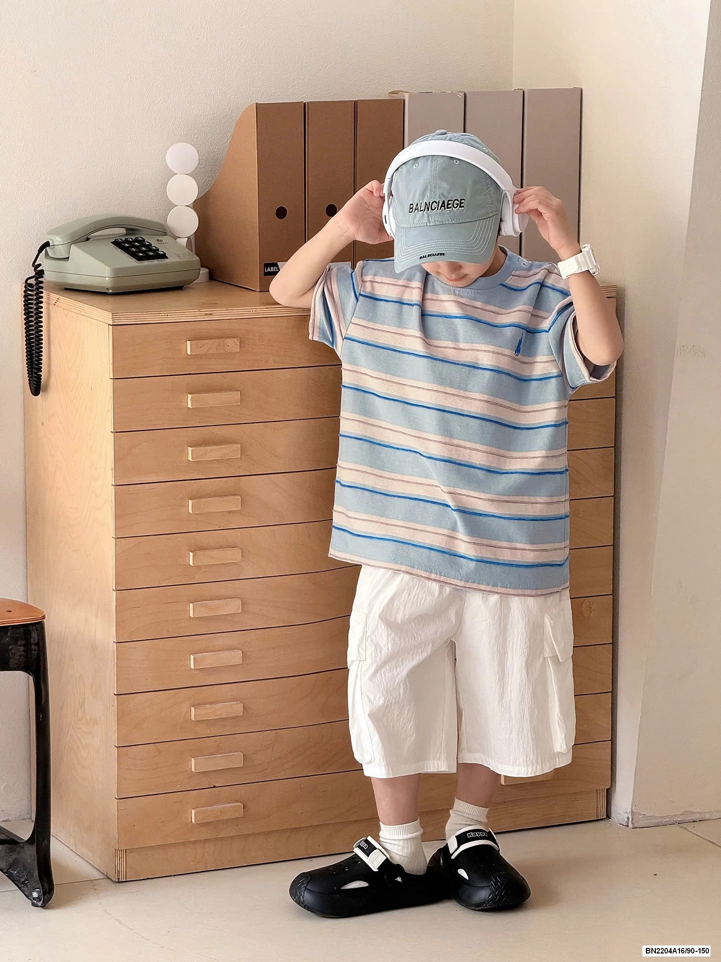 ÁO THUN KẺ NGANG AOAOKIDS