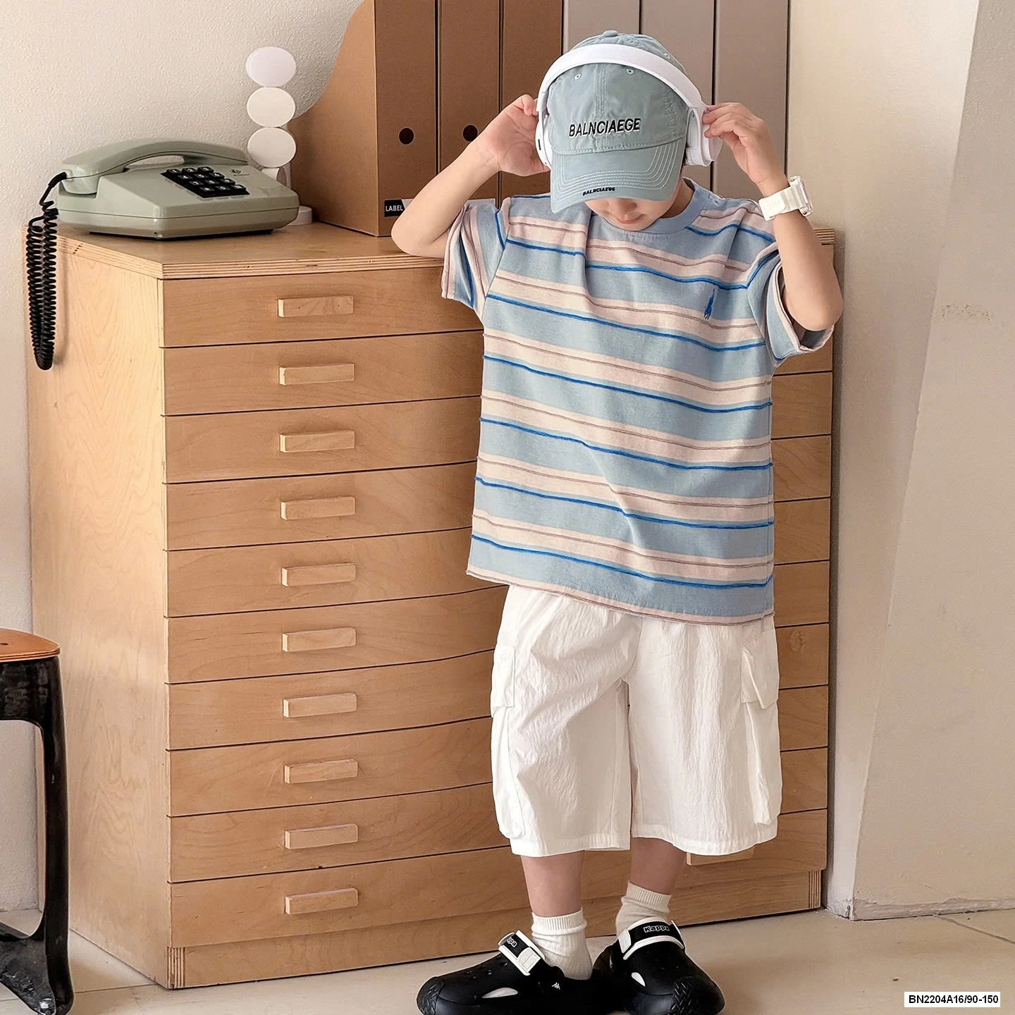 ÁO THUN KẺ NGANG AOAOKIDS