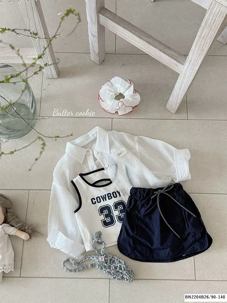 Set 3 chi tiết bé gái mùa hè