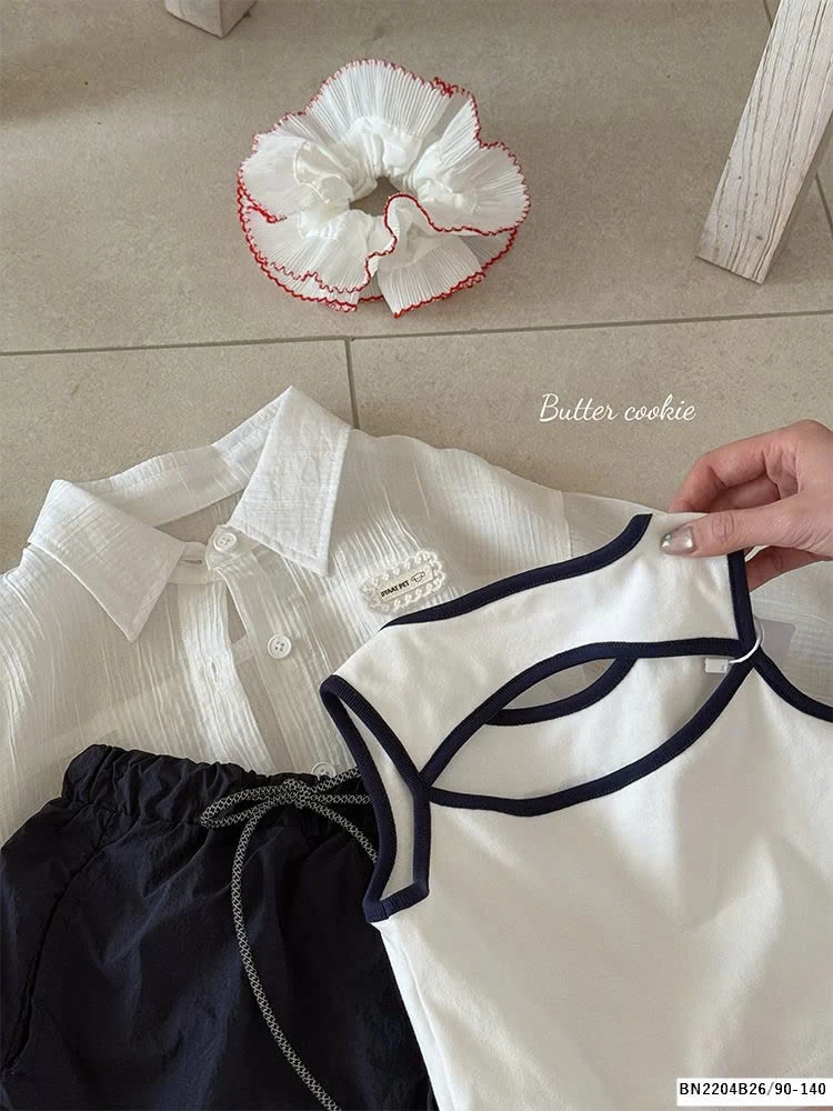 Set 3 chi tiết bé gái mùa hè