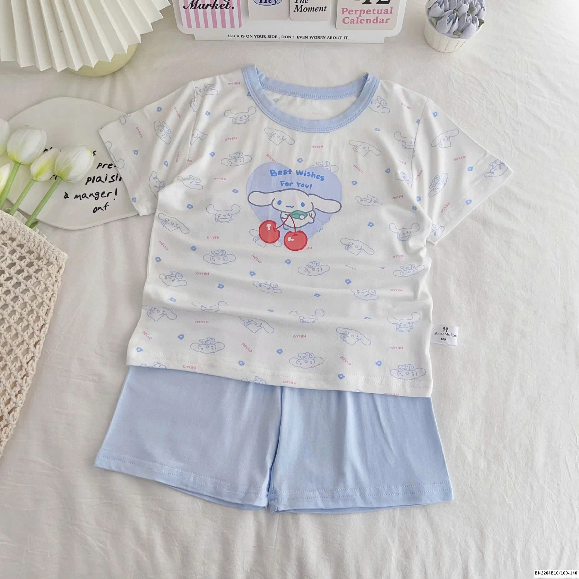 BỘ COTTON MẶC NHÀ HOẠT HÌNH