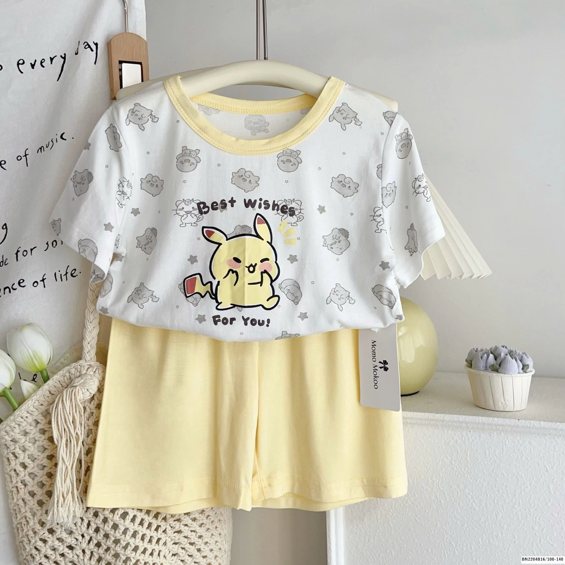 BỘ COTTON MẶC NHÀ HOẠT HÌNH