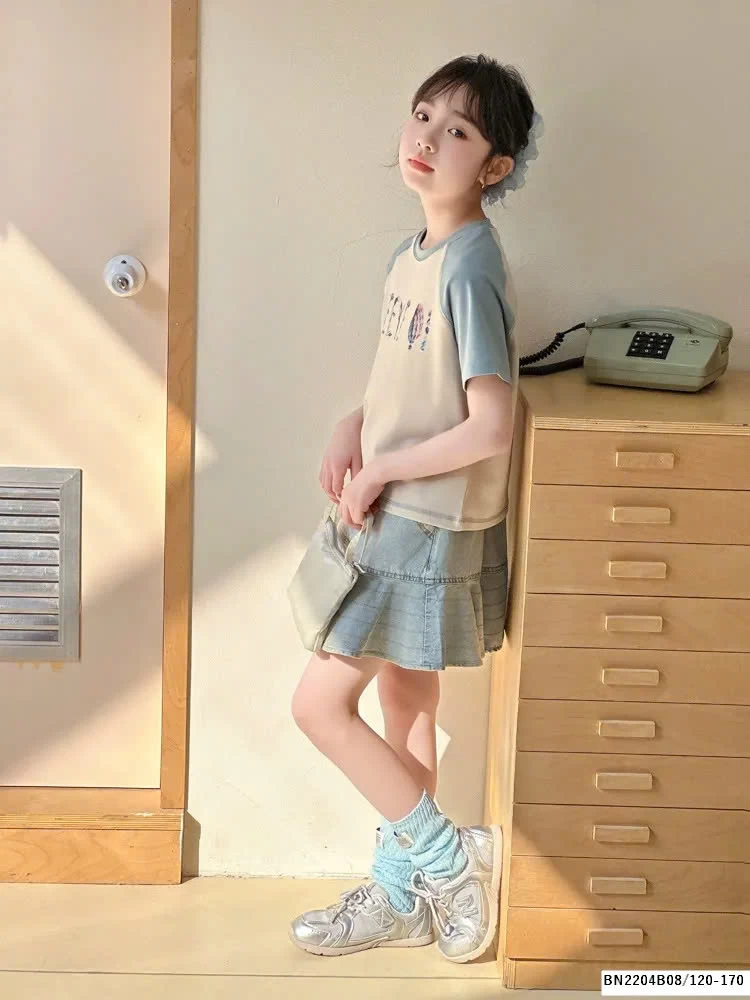 SET ÁO PHÔNG MIX CHÂN VÁY JUZITIGE