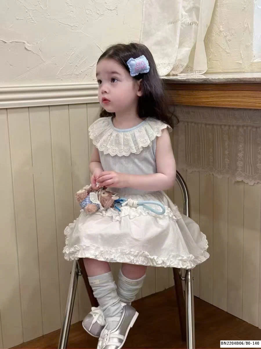 SÉT ÁO XANH BỔ BÈO MIX VC TRẮNG