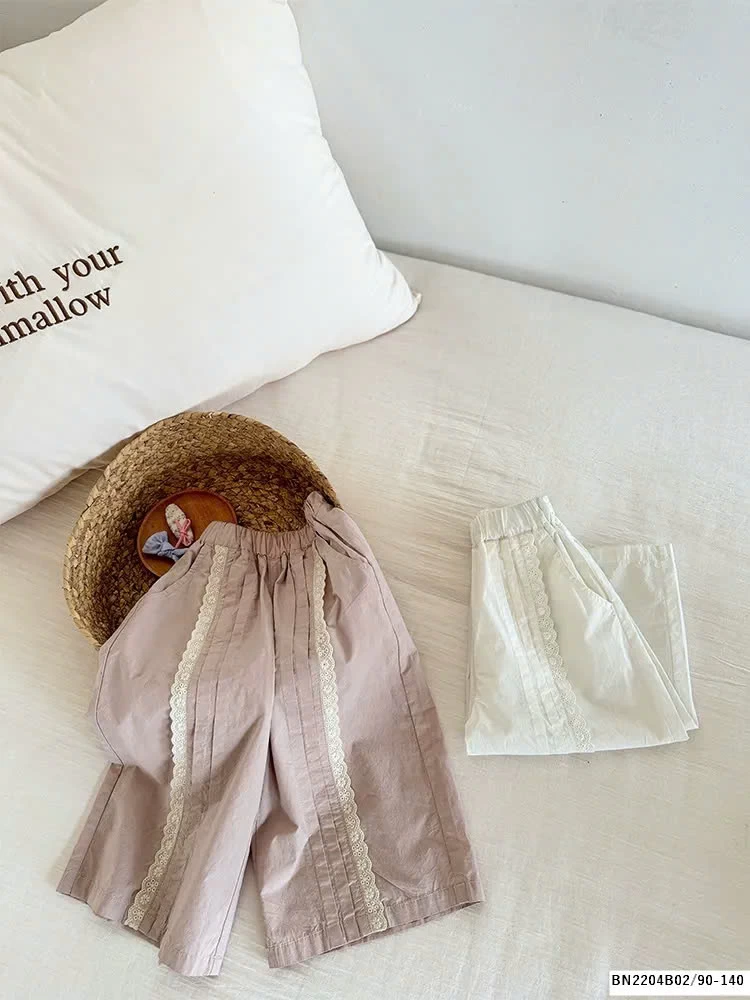 QUẦN THÔ PHỐI VIỀN REN