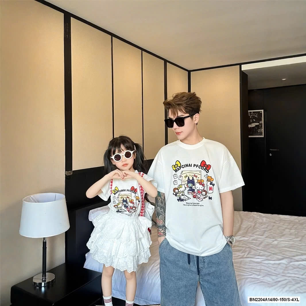 ÁO THUN KITTY GIA ĐÌNH