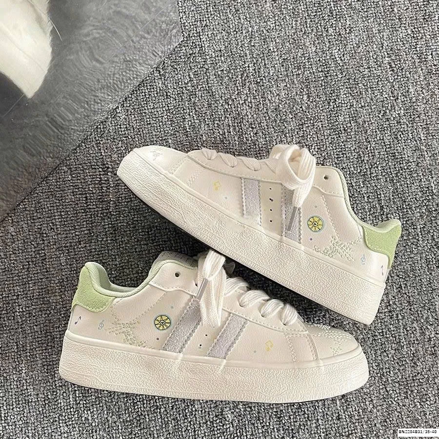 GIÀY THỂ THAO BUỘC DÂY PHỐI VẠCH NỮ