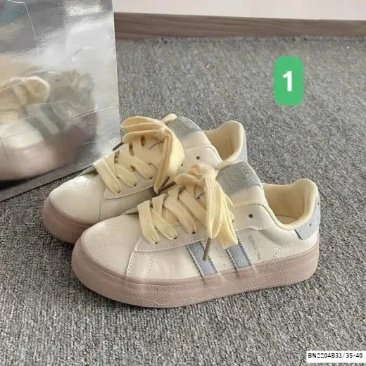 GIÀY THỂ THAO BUỘC DÂY PHỐI VẠCH NỮ