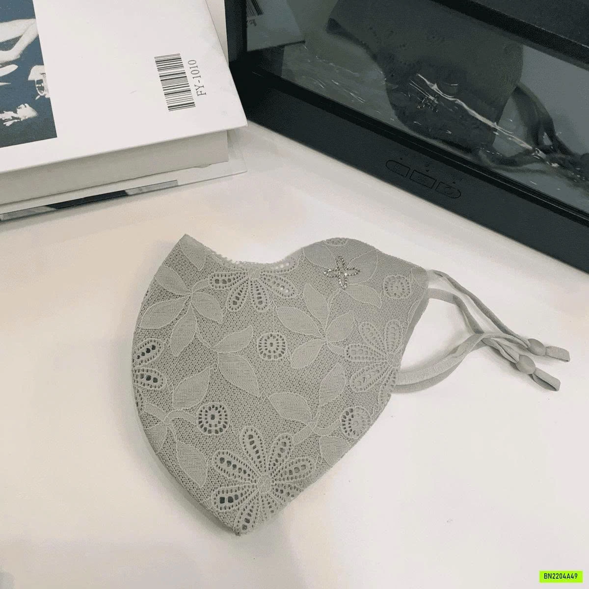 KHẨU TRANG REN HOA CHỐNG TIA UV