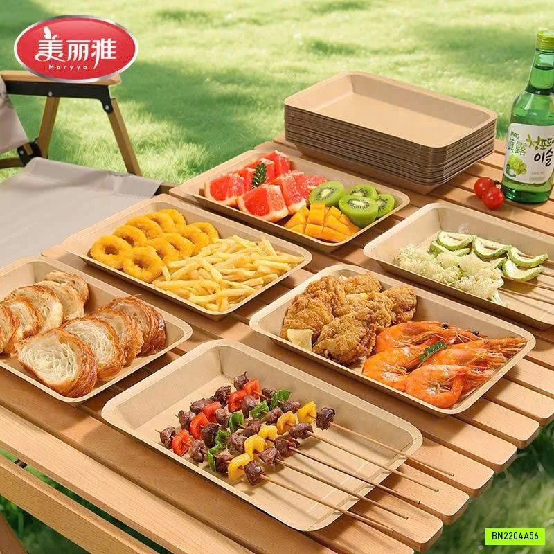 COMBO 20 ĐĨA ĂN BẰNG GIẤY KRAFT