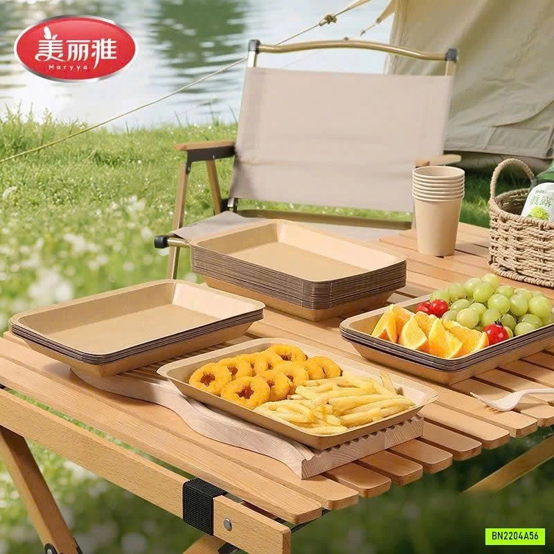 COMBO 20 ĐĨA ĂN BẰNG GIẤY KRAFT