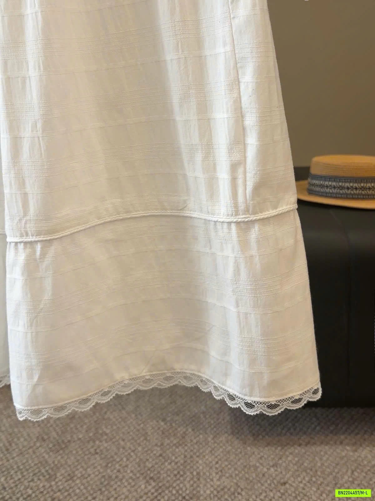 QUẦN ĐŨI ỐNG RỘNG ANNA GẤU VIỀN REN