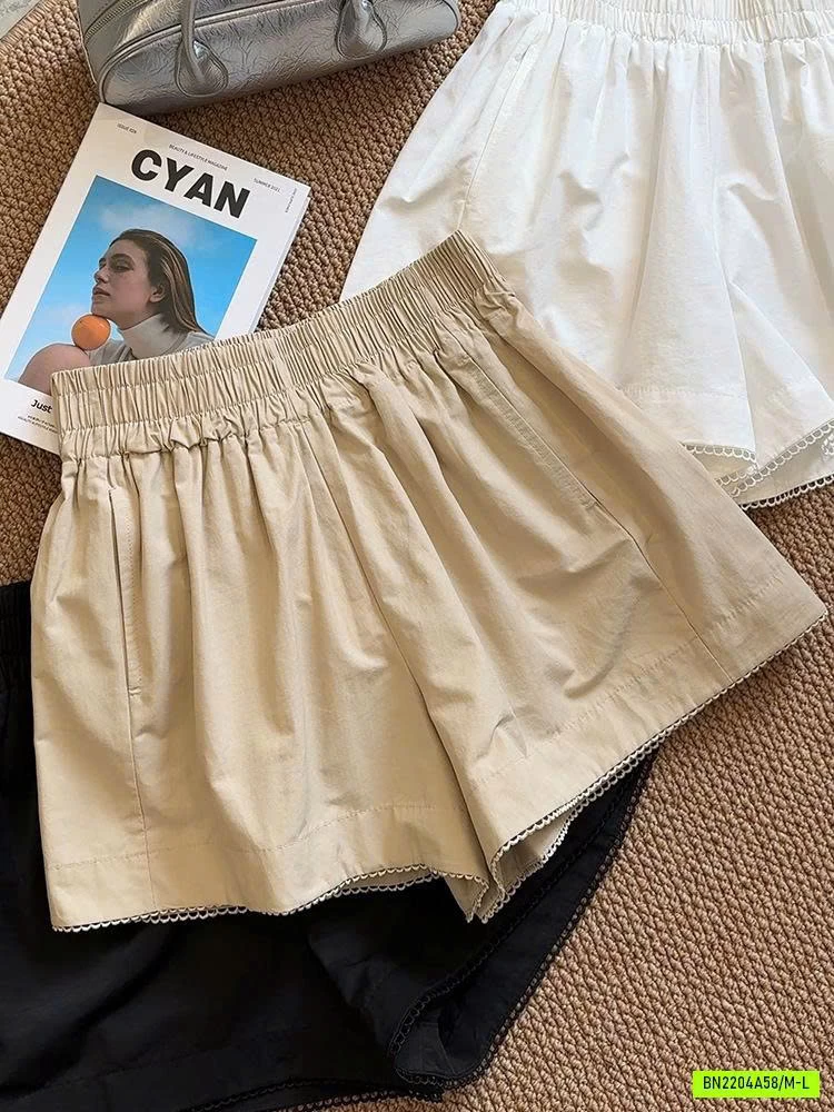 SHORT THÔ CẠP CHUN BẢN TO ANNA