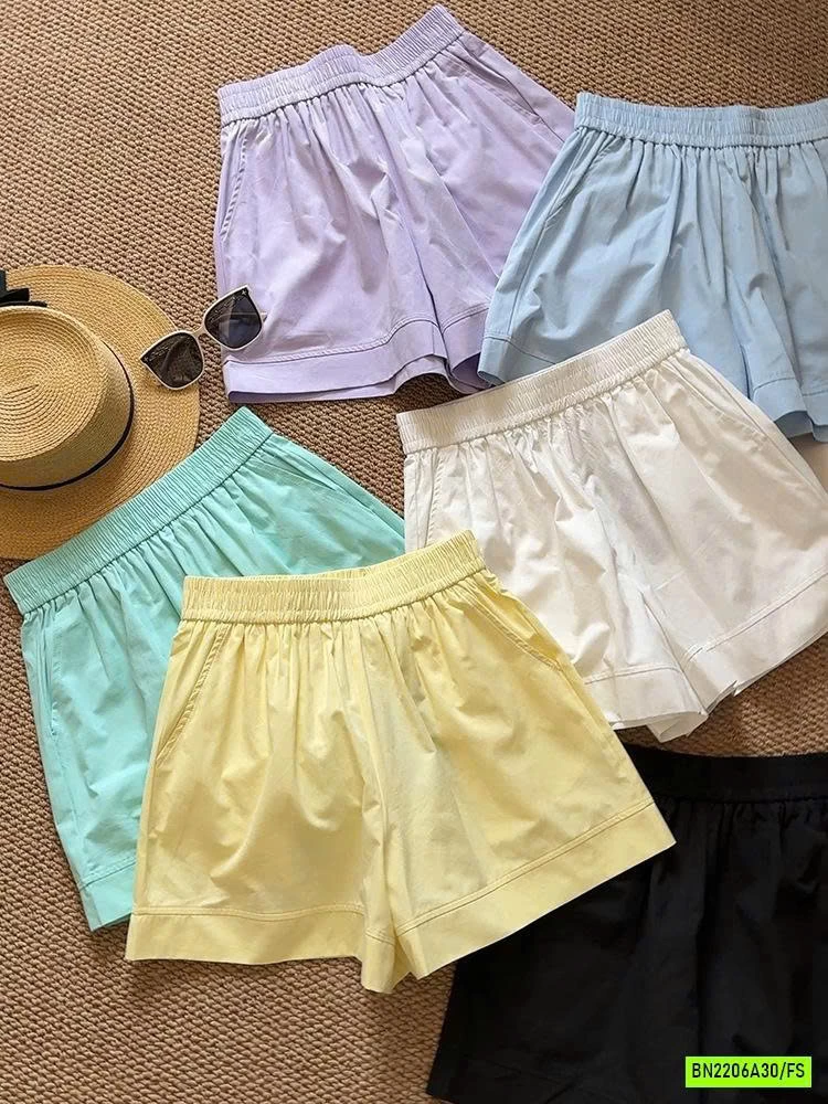 SHORT THÔ MỀM CẠP CHUN BẢN TO ANNA