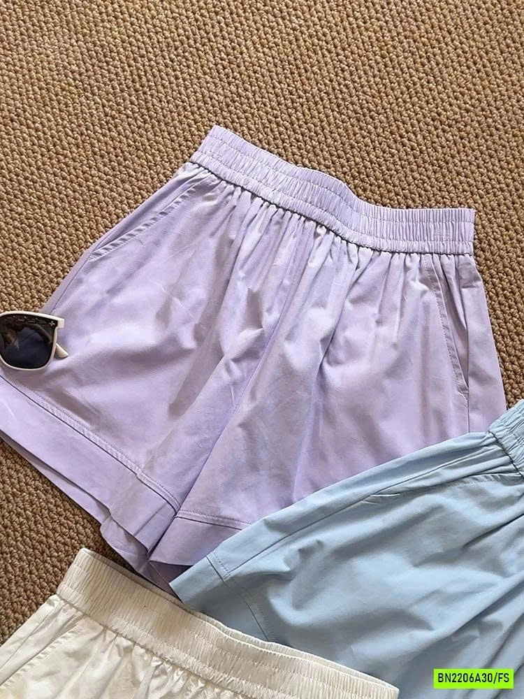 SHORT THÔ MỀM CẠP CHUN BẢN TO ANNA