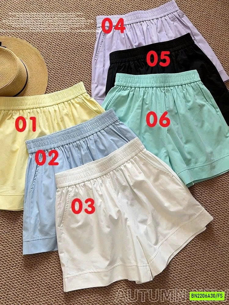 SHORT THÔ MỀM CẠP CHUN BẢN TO ANNA