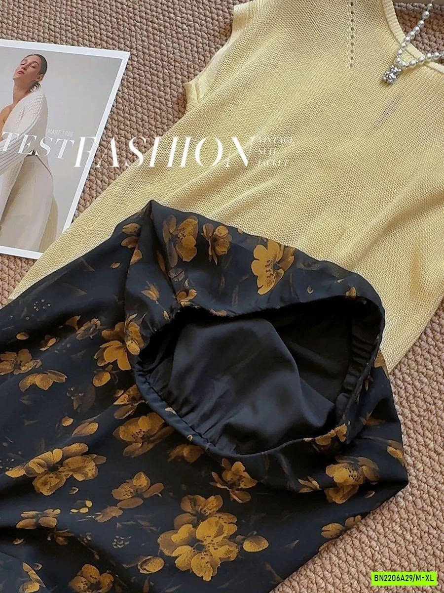 CHÂN VÁY ĐUÔI CÁ HOA ANNA