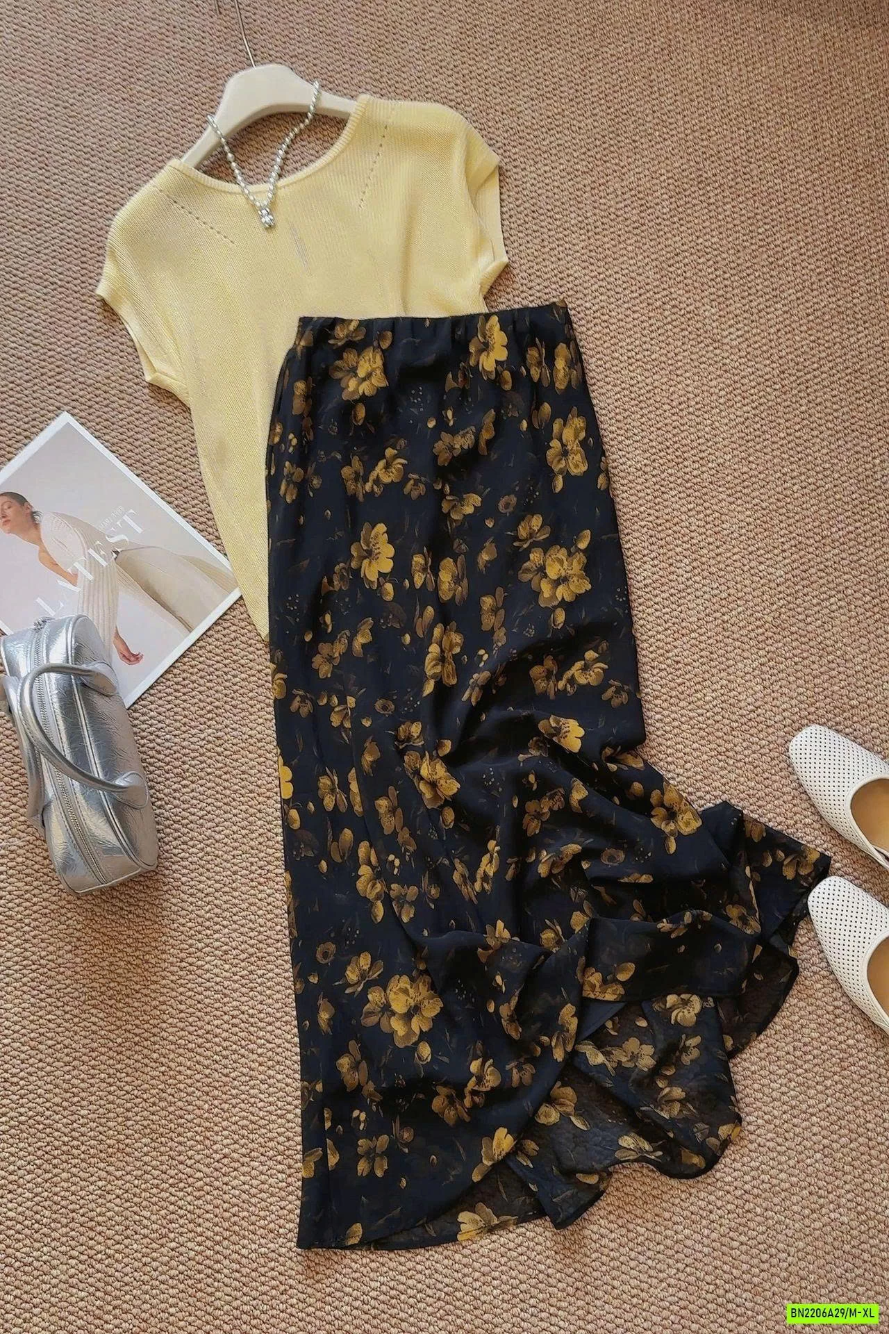 CHÂN VÁY ĐUÔI CÁ HOA ANNA