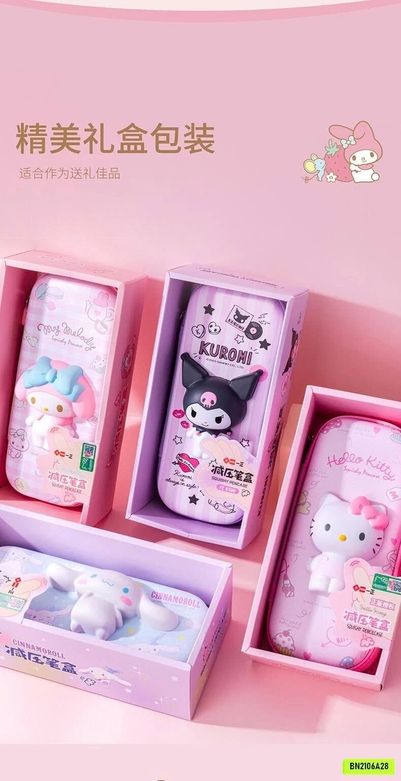 HỘP BÚT SANRIO 3D XỊN SÒ