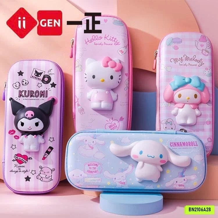 HỘP BÚT SANRIO 3D XỊN SÒ