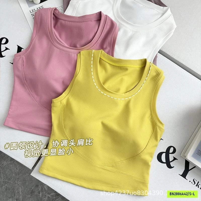 ÁO TẬP LULU SÁT NÁCH KÈM BRA
