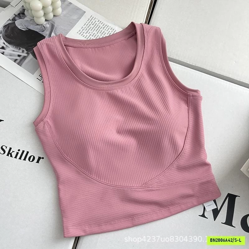 ÁO TẬP LULU SÁT NÁCH KÈM BRA