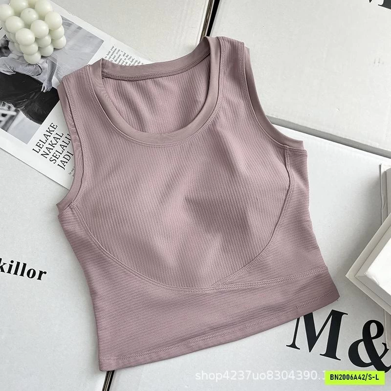 ÁO TẬP LULU SÁT NÁCH KÈM BRA