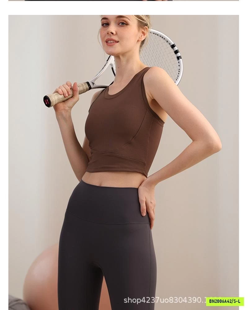 ÁO TẬP LULU SÁT NÁCH KÈM BRA