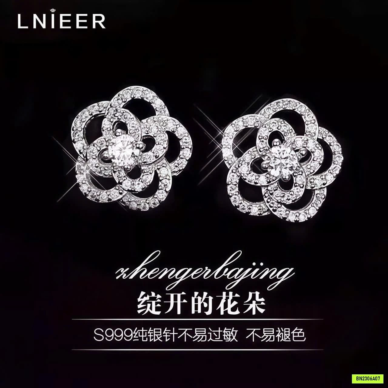 BÔNG TAI HOA LNIEER SANG TRỌNG