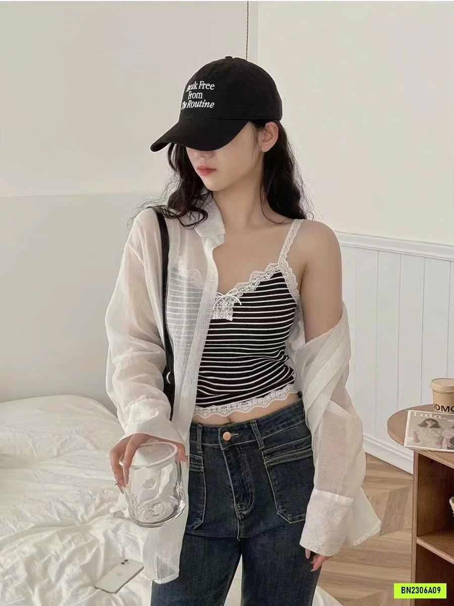 ÁO HAI DÂY KÈM MÚT NGỰC