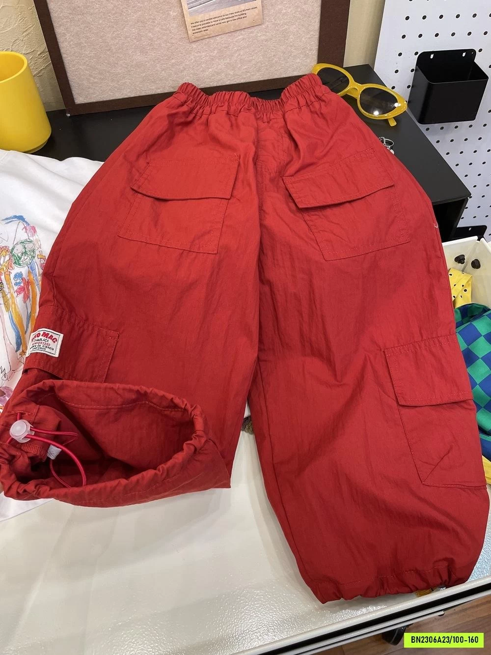 ÁO THUN SẮC MÀU MIX JOGGER GIÓ ĐỎ