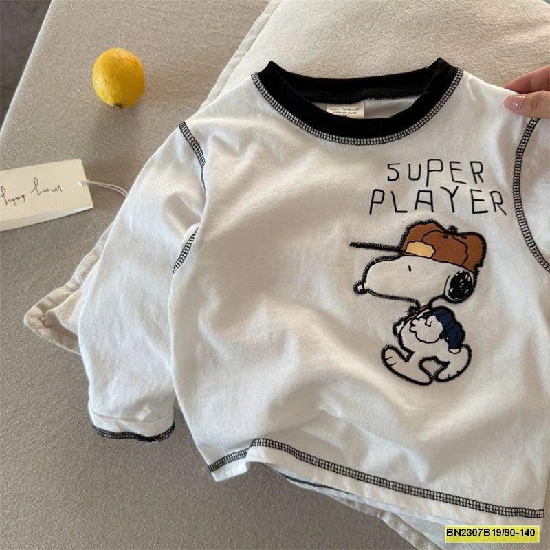 ÁO THUN CUN CHỈ NỔI MMY