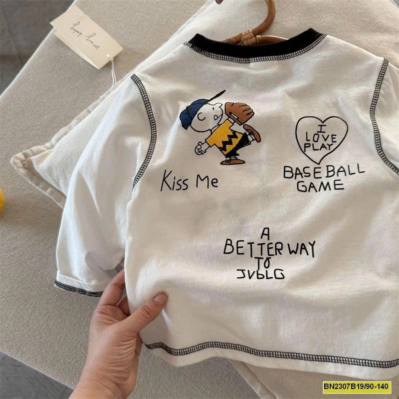 ÁO THUN CUN CHỈ NỔI MMY