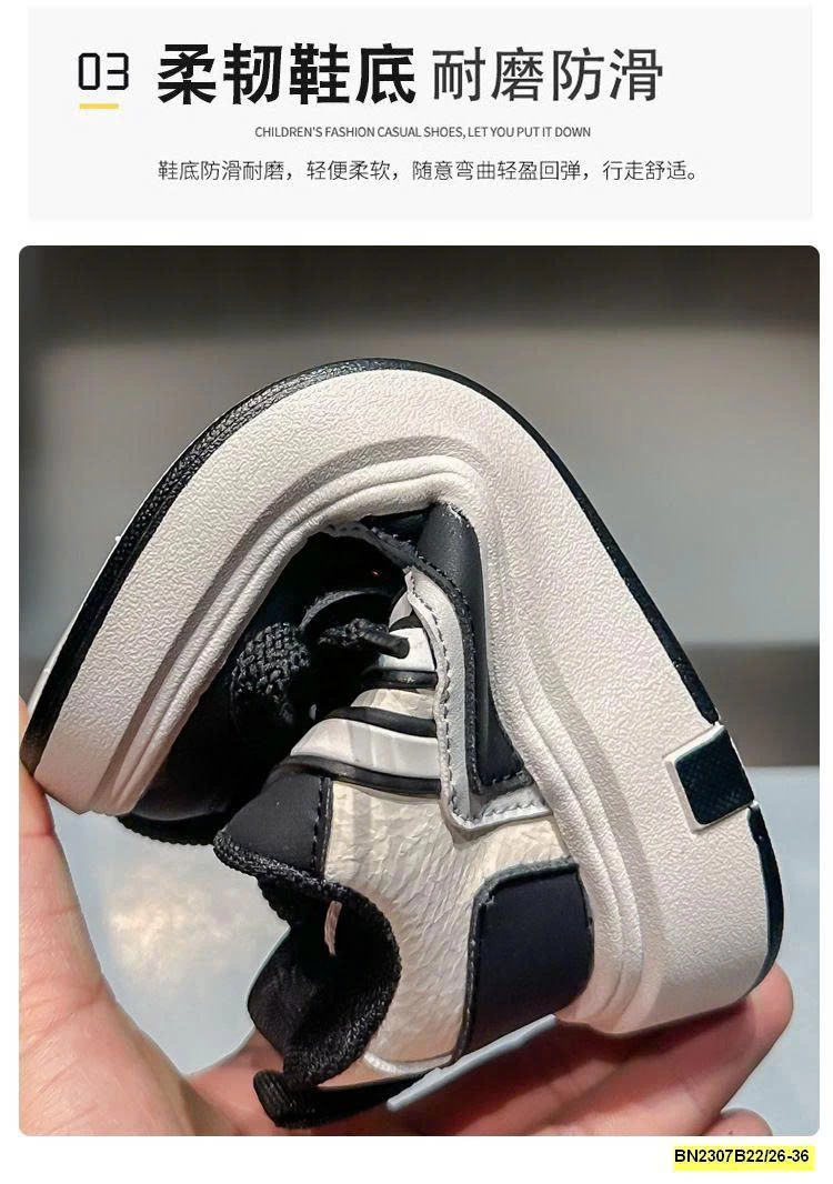 GIẦY THỂ THAO BÉ TRAI ĐỘN ĐẾ