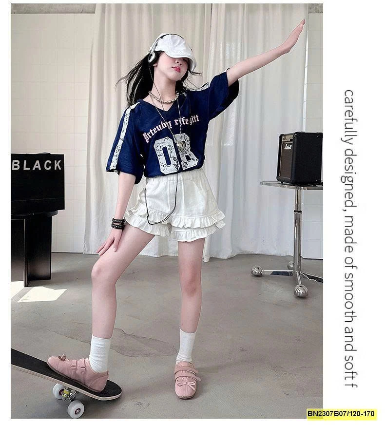 SÉT ÁO THUN THỂ THAO SỐ 08 MIX QUẦN SHORT VIỀN BÈO