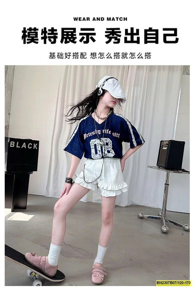 SÉT ÁO THUN THỂ THAO SỐ 08 MIX QUẦN SHORT VIỀN BÈO