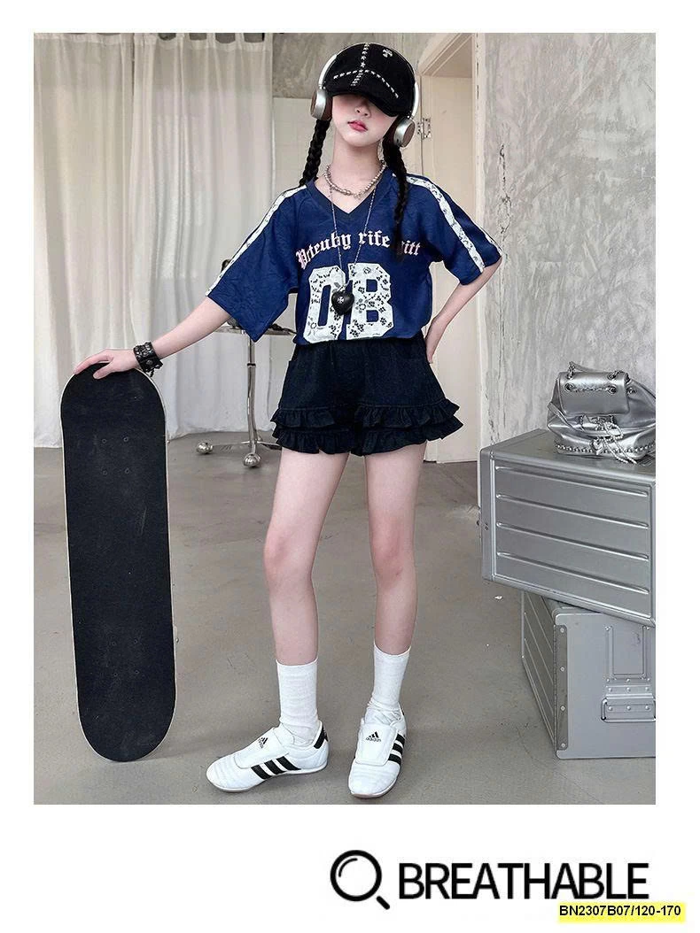 SÉT ÁO THUN THỂ THAO SỐ 08 MIX QUẦN SHORT VIỀN BÈO