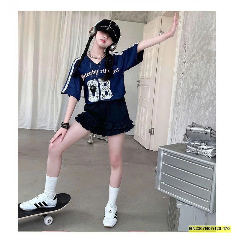 SÉT ÁO THUN THỂ THAO SỐ 08 MIX QUẦN SHORT VIỀN BÈO