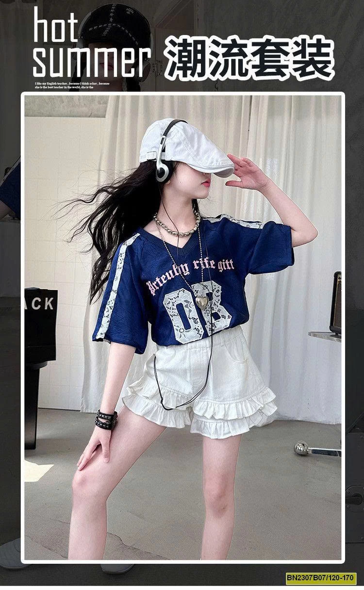 SÉT ÁO THUN THỂ THAO SỐ 08 MIX QUẦN SHORT VIỀN BÈO