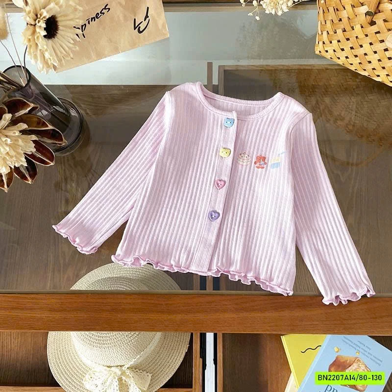 CARDIGAN CÚC GẤU SẮC MÀU