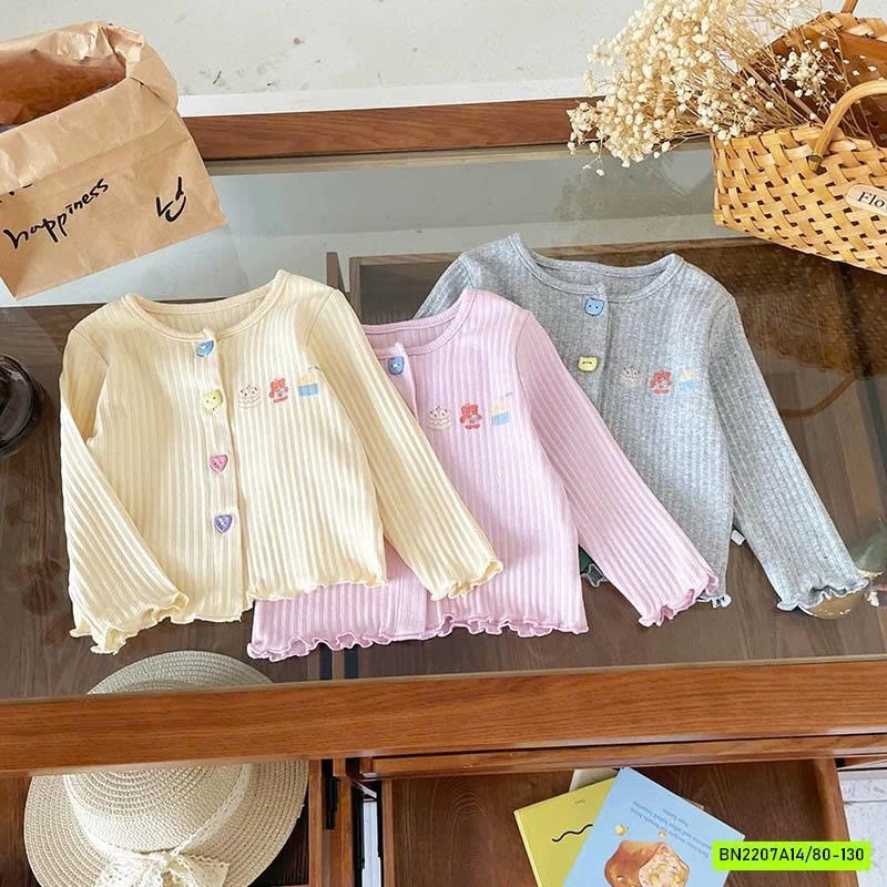 CARDIGAN CÚC GẤU SẮC MÀU