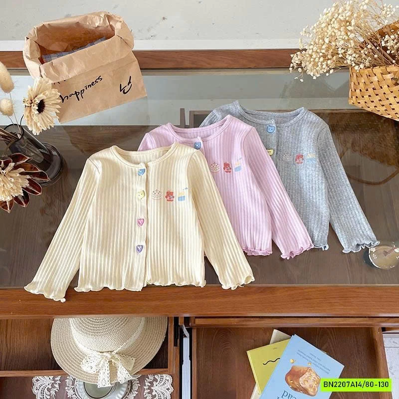 CARDIGAN CÚC GẤU SẮC MÀU