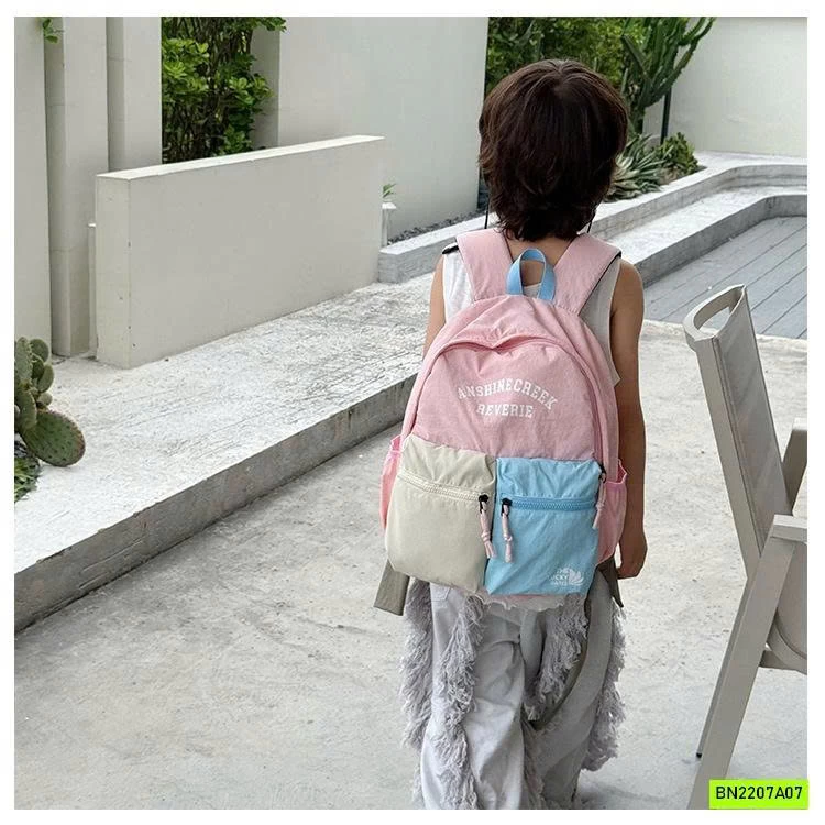 BALO VẢI GIÓ PHỐI MÀU