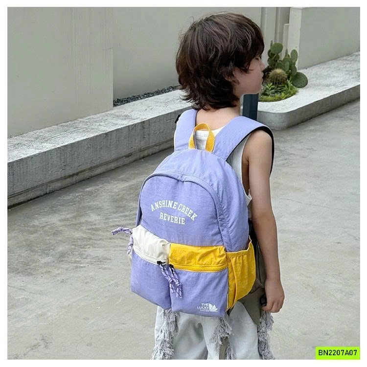 BALO VẢI GIÓ PHỐI MÀU