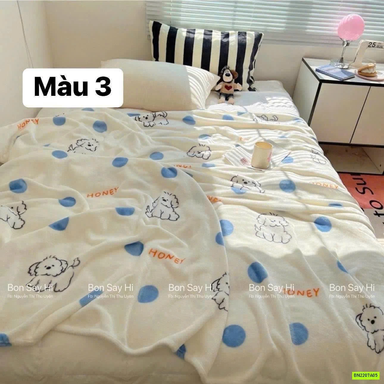 CHĂN NHUNG SỮA MỀM ẤM SIÊU XINH